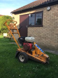 Ethical Arboriculture small stump grinder 